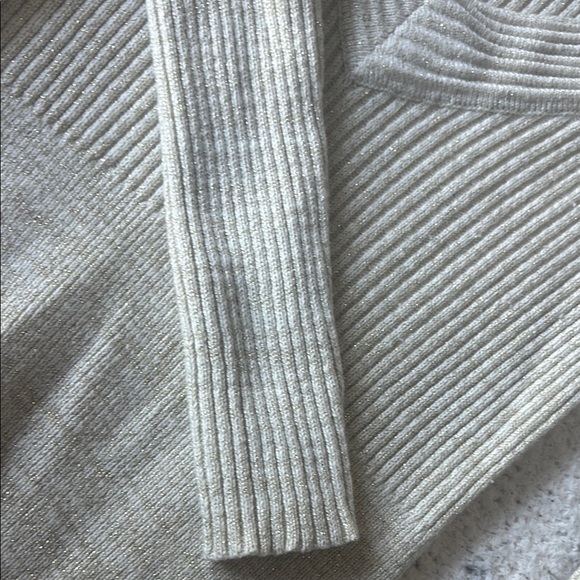 Moda International Ivory V-Neck Sweater - Picture 10 of 10